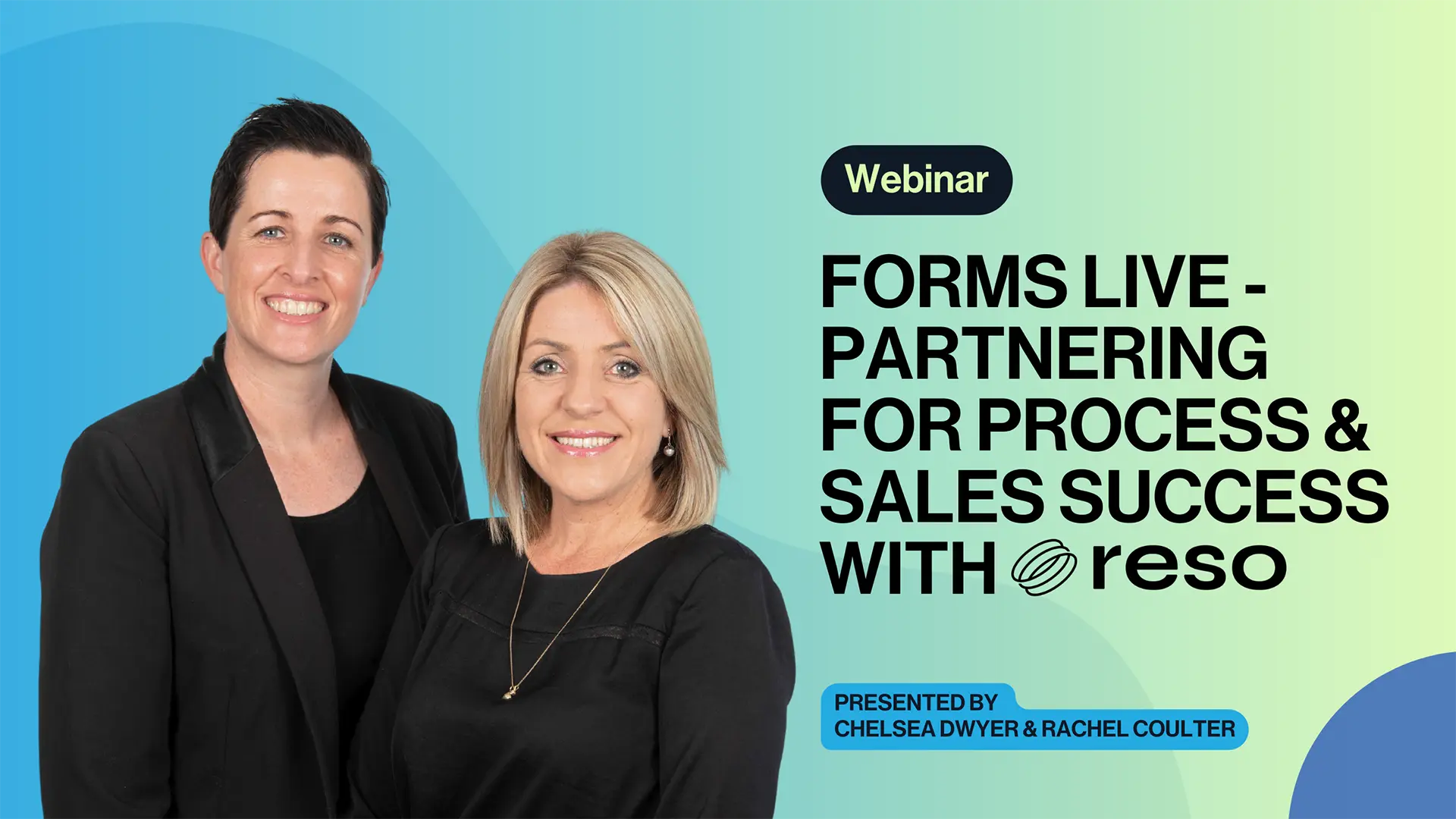 Forms Live and RESO webinar