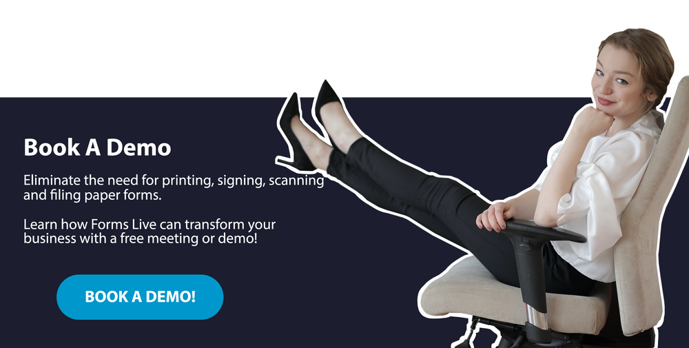 book a demo with Forms Live